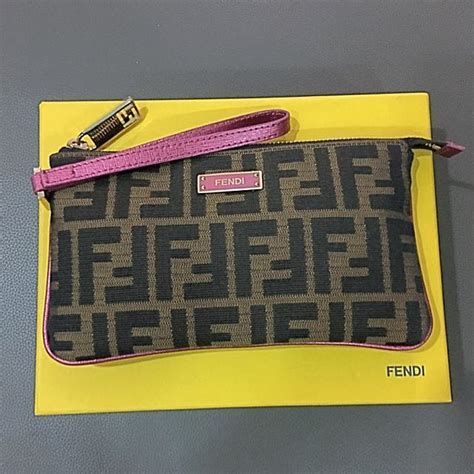 fendi wristlet bag|buy fendi wallet online.